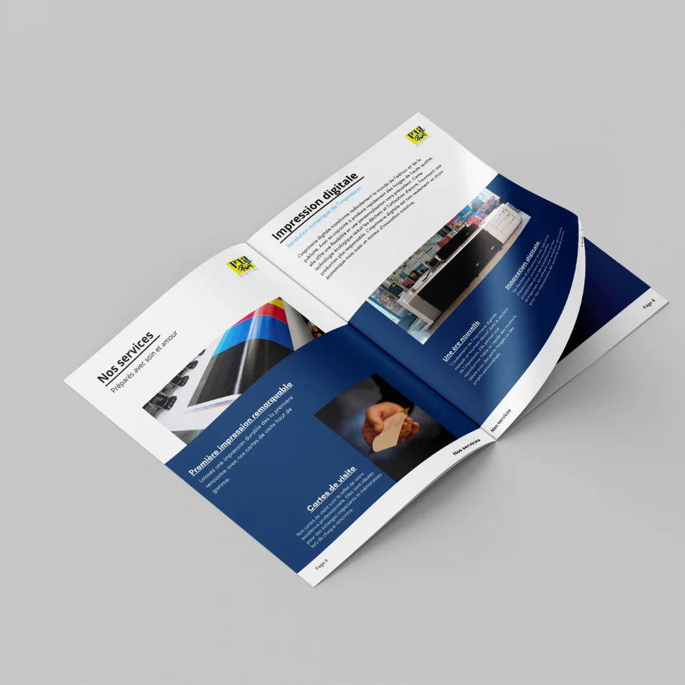 brochure - imprimerie charleroi